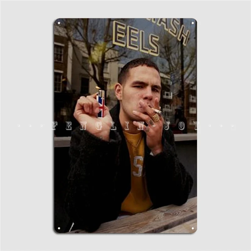 Металлический плакат для фотосъемки в виде таблички для слабого тайского кинотеатра