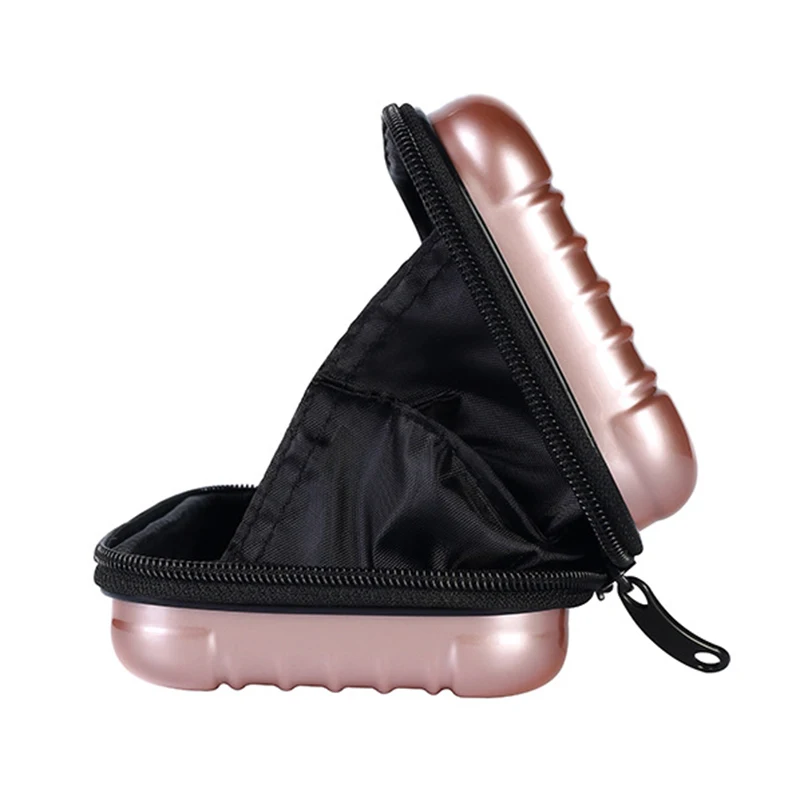 Дорожная косметичка для макияжа портативная коробка хранения мелких предметов