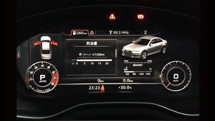 8W5 920 790 C для 2018 A4 S4 A5 Q5 S5 Виртуальная кабина комбинированный инструмент LCD Speedmeter