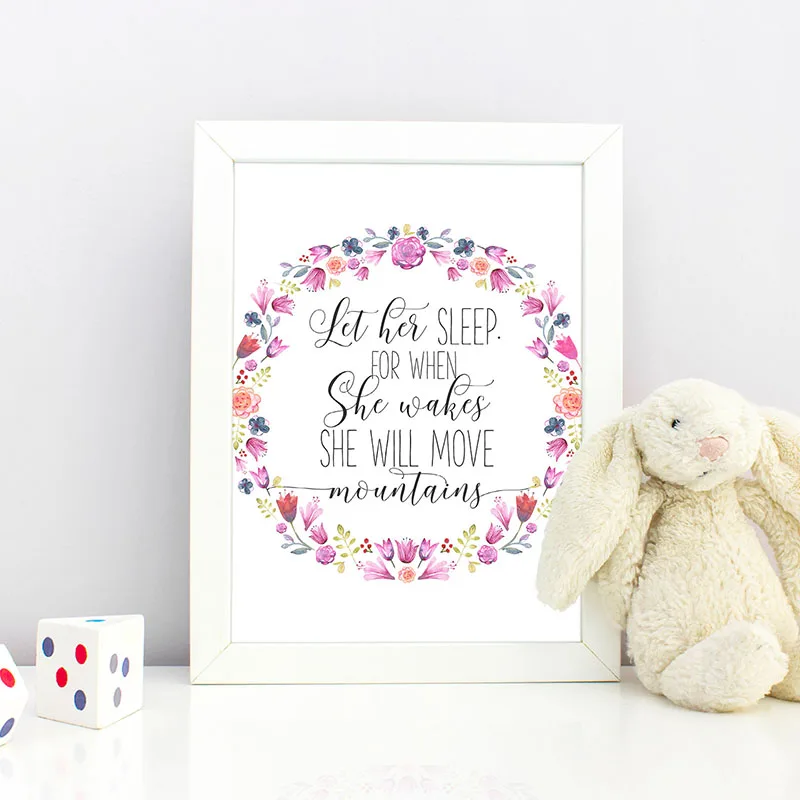 Настенная картина с акварелью минималистичные флоры плакаты и принты