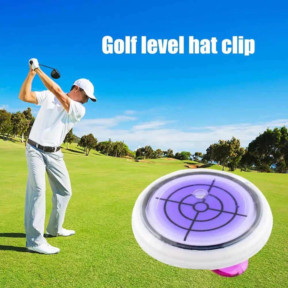 

Golf Hat Clip Slope Ball Putting Marker Level Helper Multicolor