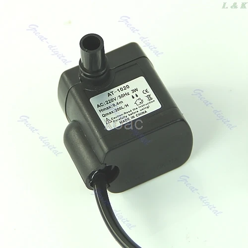 Погружной водяной насос аквариумный фонтан воздушный аквариум для пруда с