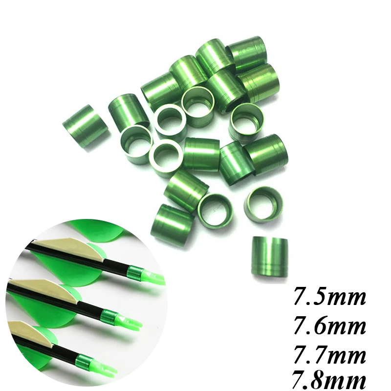 50 шт. Linkboy кольцо для стрельбы из лука взрывозащищенное стрелы углеродного