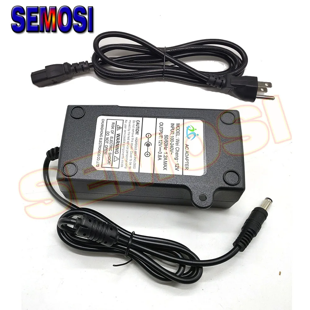 Адаптер источника питания переменного/постоянного тока 12 В кабель настольного