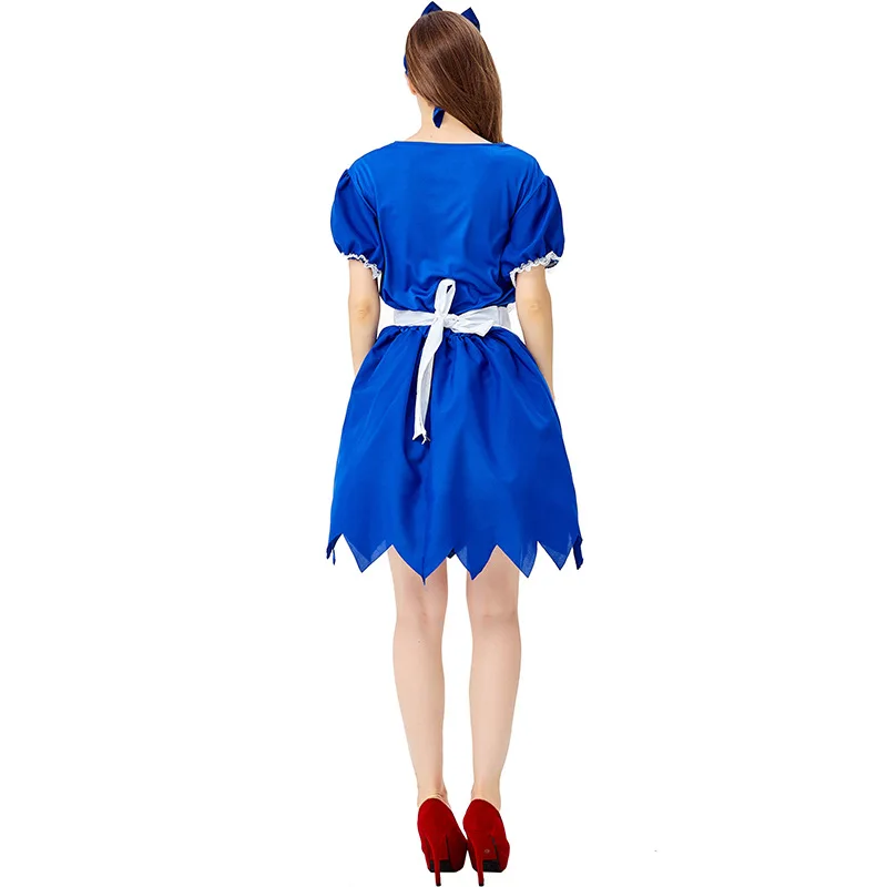 Страшная горничная Платье вампира Хэллоуин ужавечерние НКА Кровавая Мэри костюм