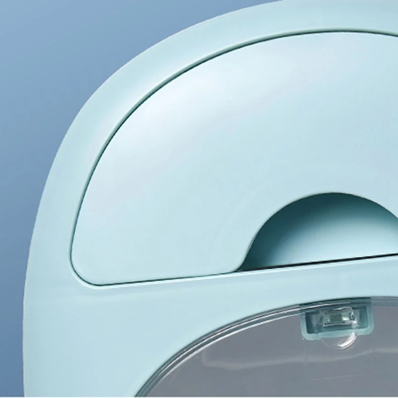 

Wall Mounted Toilet Roll Holder Bathroom Tissue Storage Box Waterproof and Visible Paper Towel Dispenser with Drawer