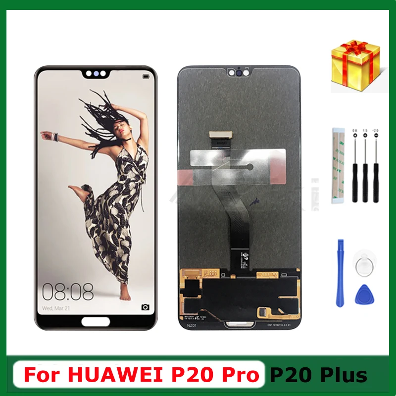 

6.1" For Huawei P20 Pro LCD Display Full Touch Screen CLT-L09 CLT-L29 L04 CLT-AL01 P20 PLUS Digitizer Assembly Replacement Parts