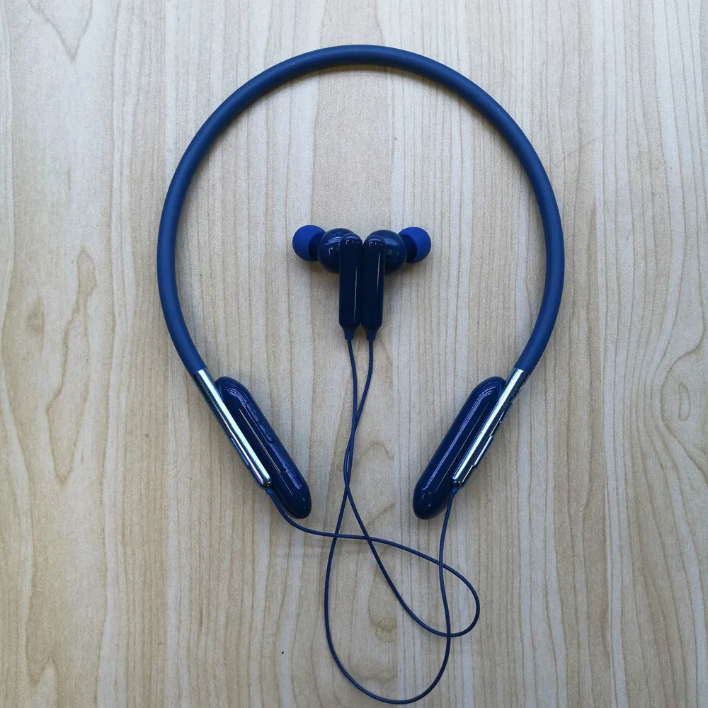 Синий BG950 мини беспроводные наушники Bluetooth с микрофоном Спортивная гарнитура Замена для samsung U Flex наушники беспроводные наушники - Цвет: Синий