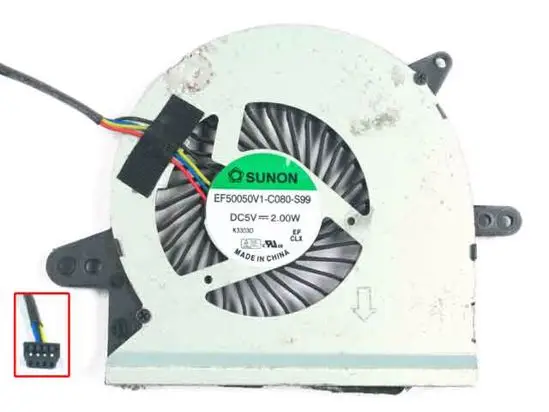 

SUNON EF50050V1-C080-S99 DC 5V 2.00W Server Laptop Cooling Fan