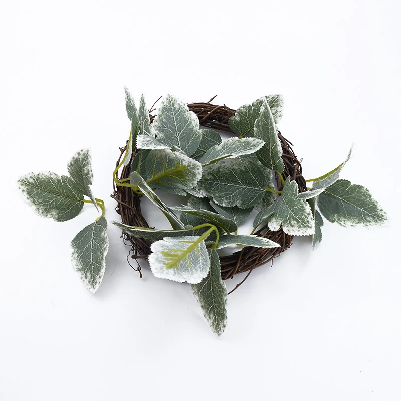 Искусственные растения для домашнего декора рождественские листья декоративные