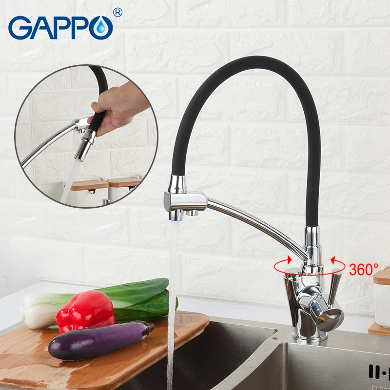 GAPPO Kitchen Faucets Brass Drinking Water Filter Sink Faucet with Purification Features Mixer Tap | Обустройство дома