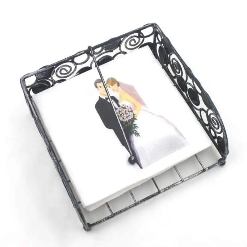 Бумажные Коктейльные салфетки десертные для вечерние одноразовые свадебные