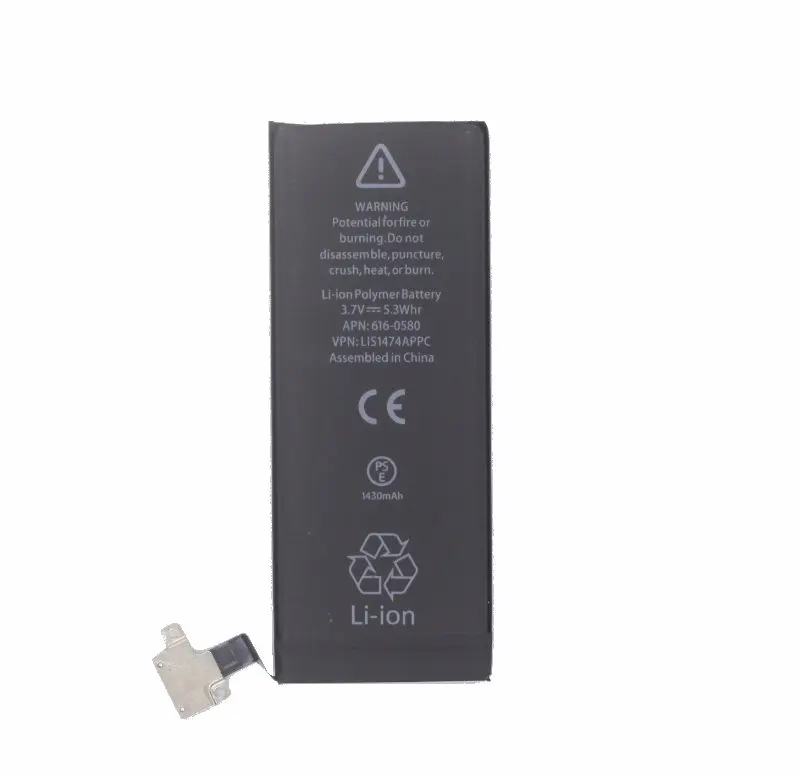 

10 шт./лот 1430 мАч 0 нулевой цикл заменяемый литий-полимерный аккумулятор для iPhone 4S аккумуляторы
