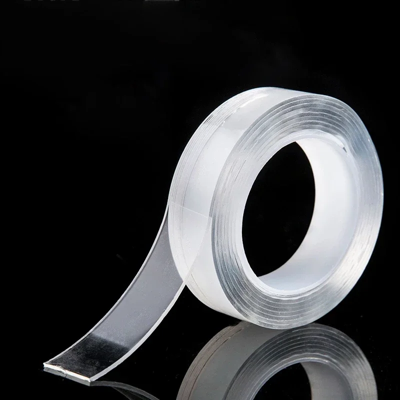 

Double-sided Tape Powerful Wall Stickers Sticker Transparent Adhesive Waterproof Self-adhesive Decorative For Kitchen Bathroom