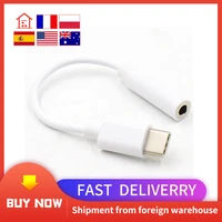mini portable type c to 3 5mm earphone cable adapter usb 3 1 type c usb c male to 3 5 audio female jack