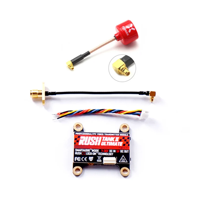 Раш Танк II V2 5 8G 48CH Raceband Питер/25-800 МВт переключаемый 2-8S VTX для RC FPV Racing Freestyle Nazgul5 Tyro129