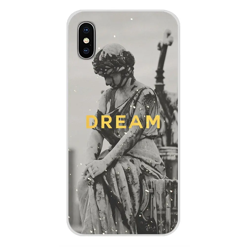 Силиконовый чехол для телефона Альтернативная статуя искусства Дэвида Huawei G7 G8 P7