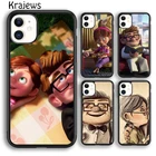 Чехол krajew up для телефона с Карлом и Элли для влюбленных пар, чехол для iPhone 6s 7 8 plus X XR XS 11 12 13 pro max Samsung Galaxy S8 S9 S10