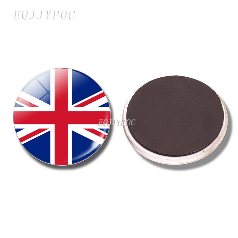 Эдинбург Шотландия карта 30 мм магнит на холодильник Leith стекло кабошон