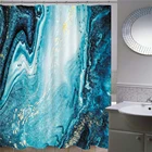 Современная занавеска для душа с узором в мраморную полоску s, нордический простой стиль, домашний декор, занавеска для ванной, водонепроницаемый экран для ванной комнаты