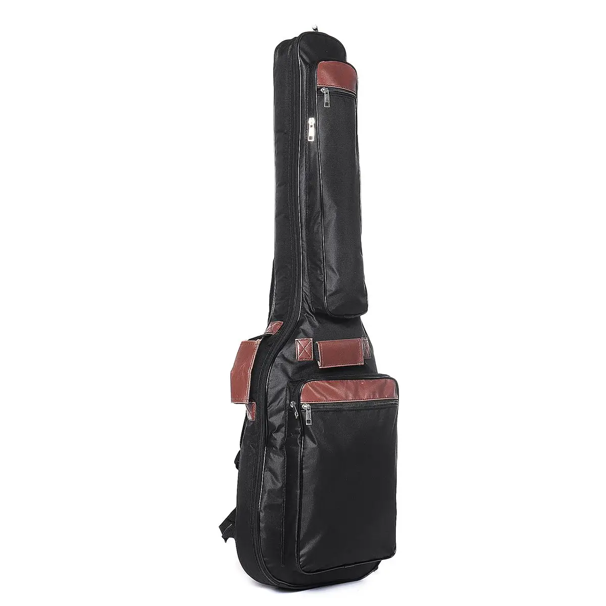 gitarre rucksack doppel schulter riemen taschen wasserdichte elektrische gitarre tasche elektrische bass tasche 8mm verdicken padded gig tasche fall f