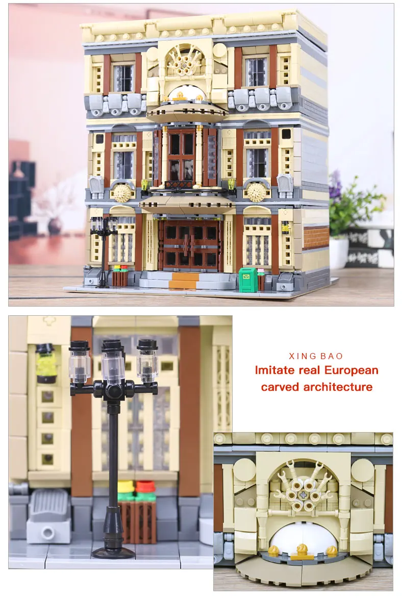 DHL XINGBAO 01005 креативные MOC китайские строительные игрушки морской музейный набор детские строительные блоки кирпичи DIY игрушки модель подарок