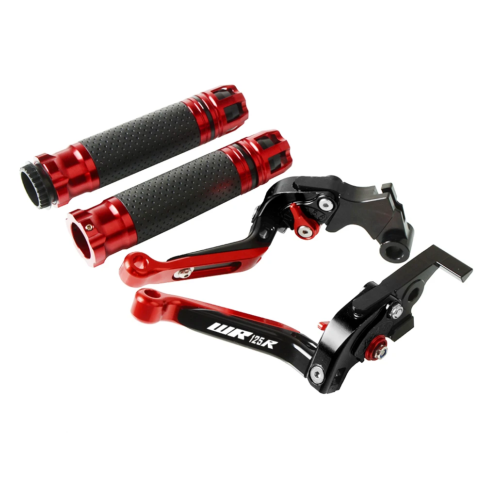For YAMAHA WR125R WR 125R 2012 2013 2014 2015 2016 Motorcycle Clutch Brake Lever Extendable Adjustable Hand Grip Handlebar | Автомобили и