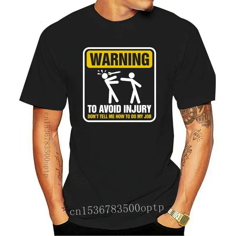 

2020 Fashion Casual Men T Shirt 2020 Fashion O Neck Men T Shirt Warning To Avoid Injury Mens Funny Plumber T Shirt 033608
