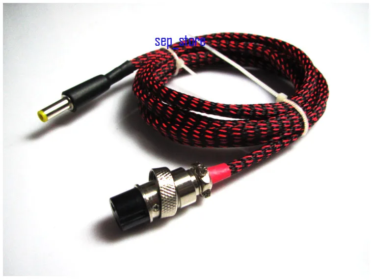 

1.2M GX16 2Pin To 5.5*2.5mm DC Power Supply Cable for Linear PSU LPS L163-7