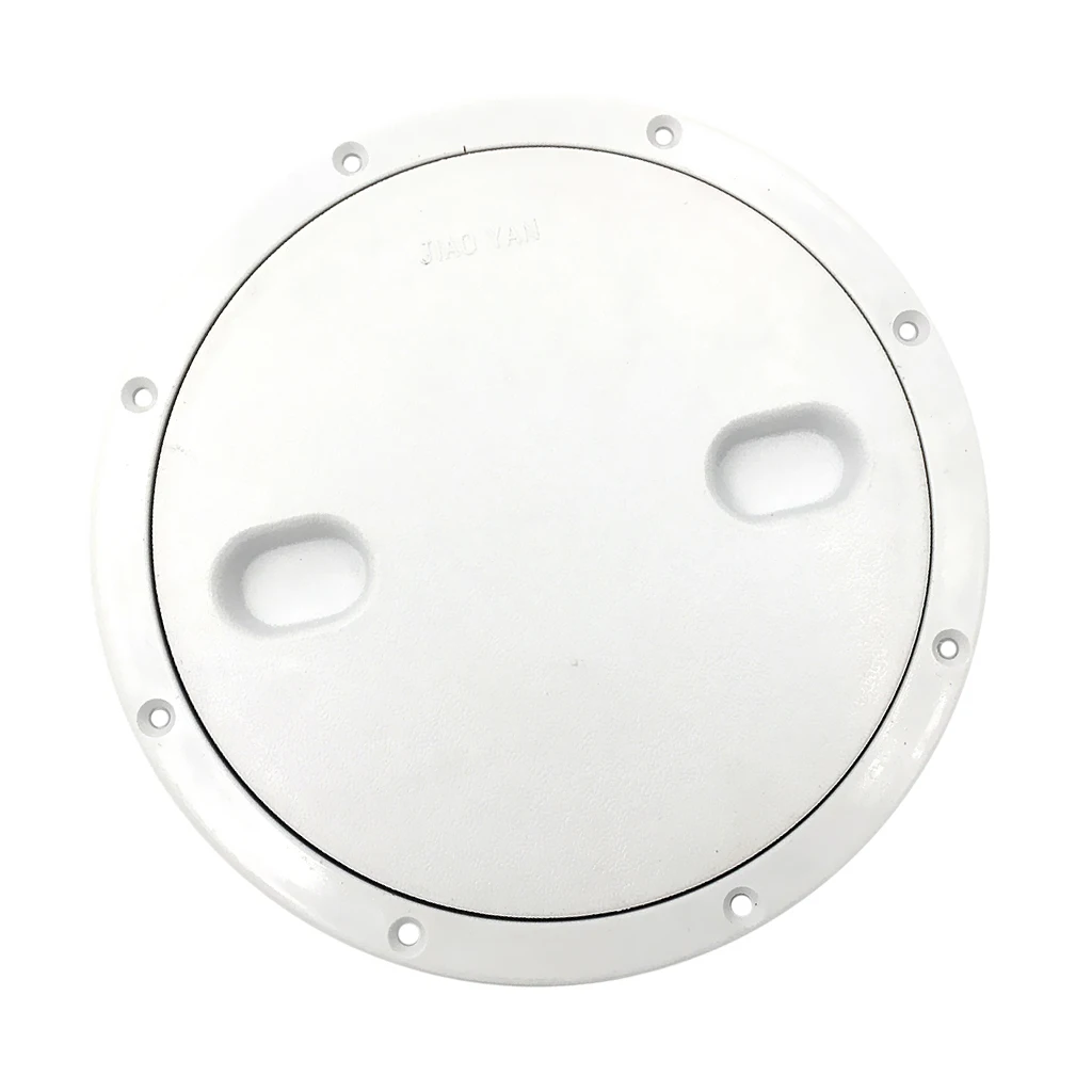 

Marine Boat RV White 10.49 Inch Access Hatch Cover Lid Screw Out Deck Plate