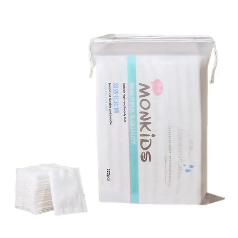 

Диски ватные 222 шт. для снятия макияжа с лица, органические салфетки, косметические ватные диски, мягкие органические очищающие инструменты ...