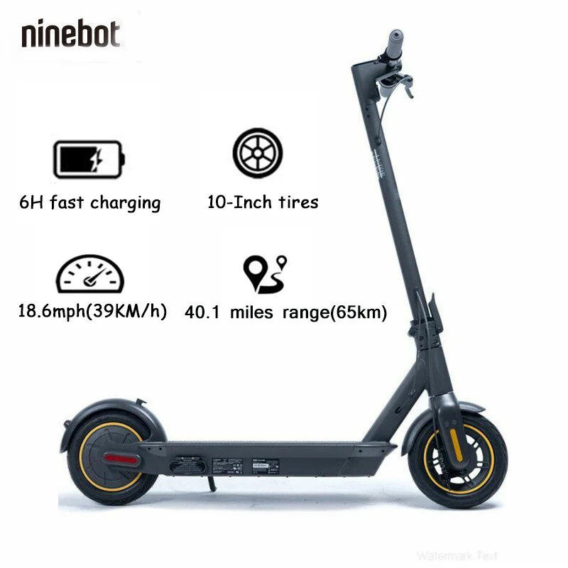 2020 оригинальный Ninebot Max G30 KickScooter 65 км пройденное расстояние в милях Smart