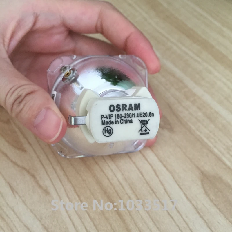 

Original Bare Bulb OSRAM P-VIP 180-230/1.0 E20.6 180days Warranty