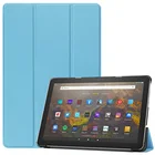 Чехол из искусственной кожи для Amazon Fire HD 10 2021, Жесткий Чехол 2021, новый реалистичный Магнитный чехол для планшета HD10