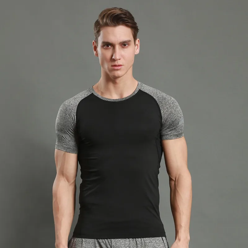

Men's Running T-shirts Short-sleeved Shirts Sportswear Training Men's T-shirt Quick-drying T-shirts for Fitness Gym