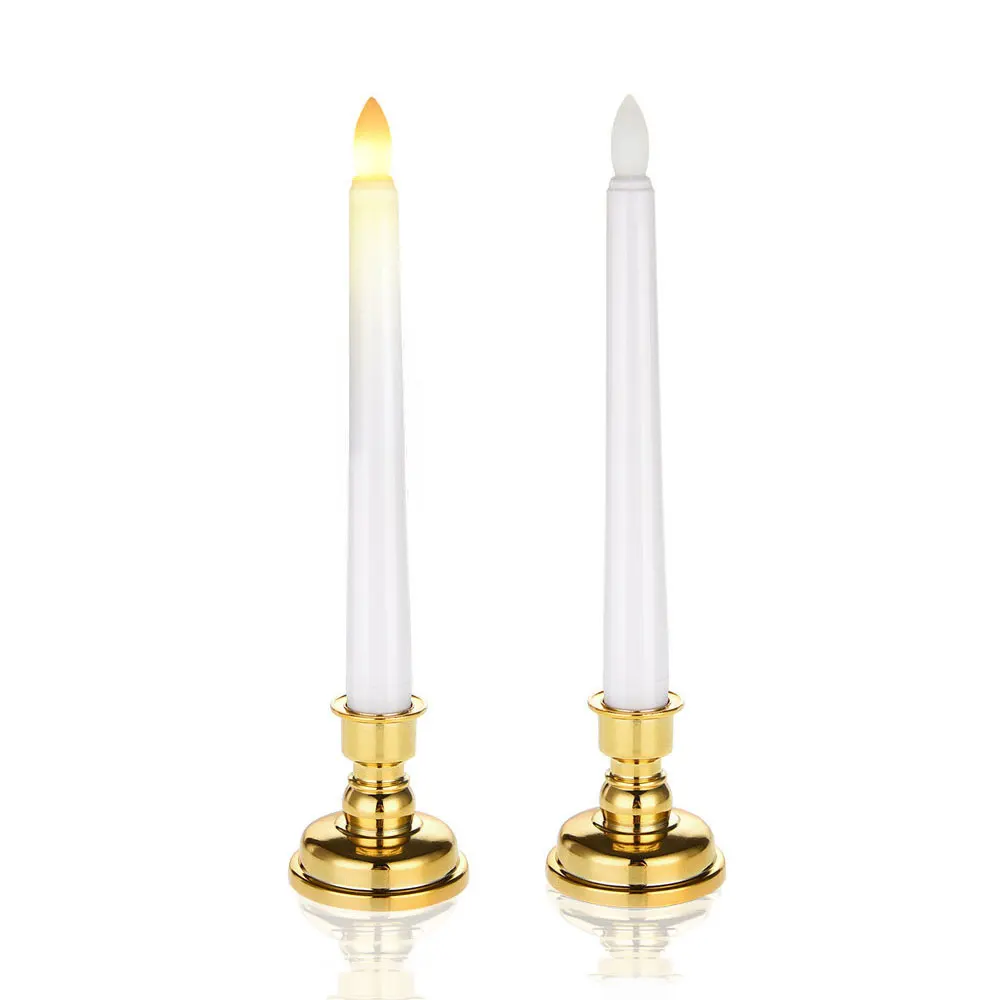 

Home Decoration 9pcs LED Candles with Remote Timer Durable New Christmas Decor Candles with Warm Light without Battery