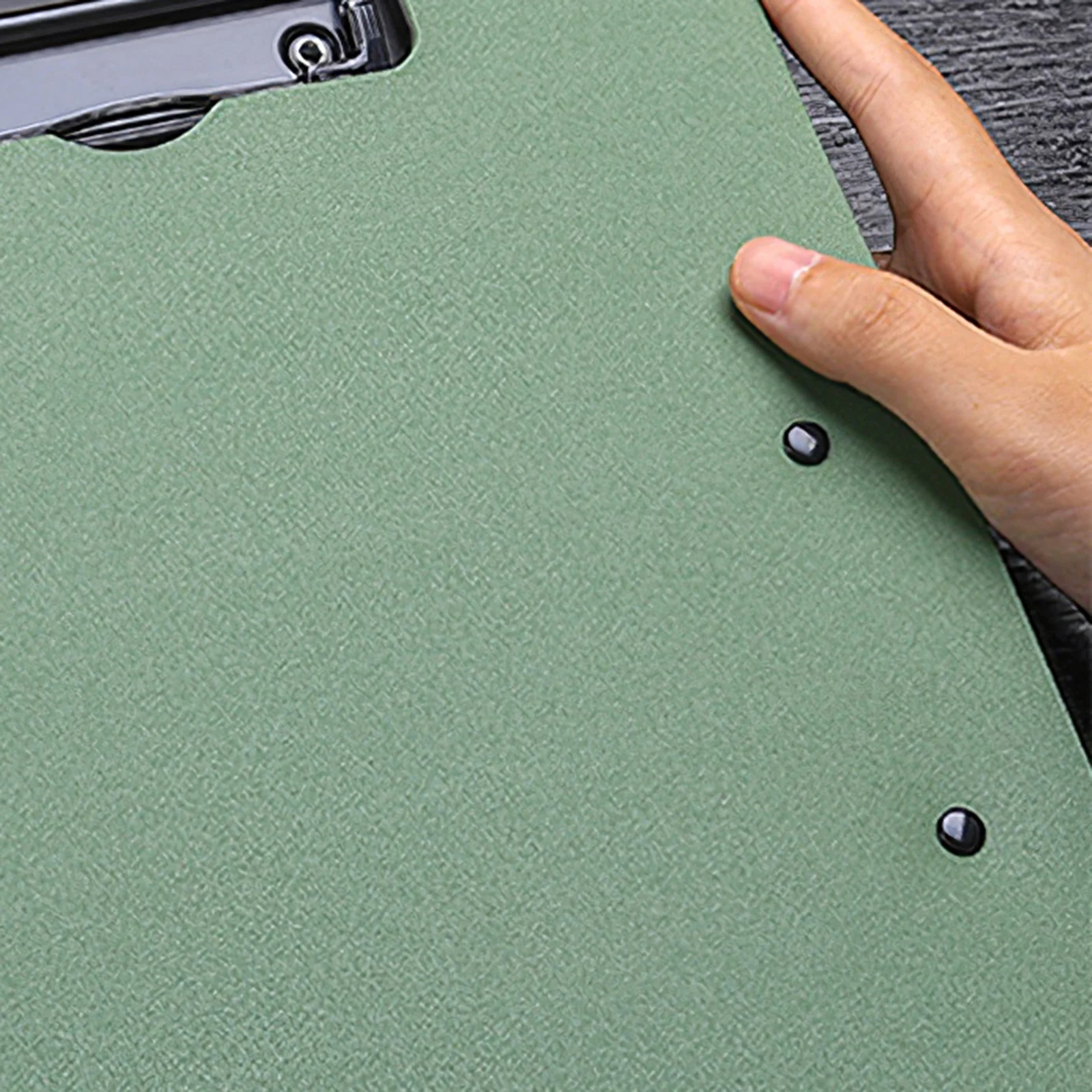 

Document Organizer Folder Bag with Clip Filing Wooden Clipboard Folder Office School Supplies 1PCS File Folder Paper Writing Pad