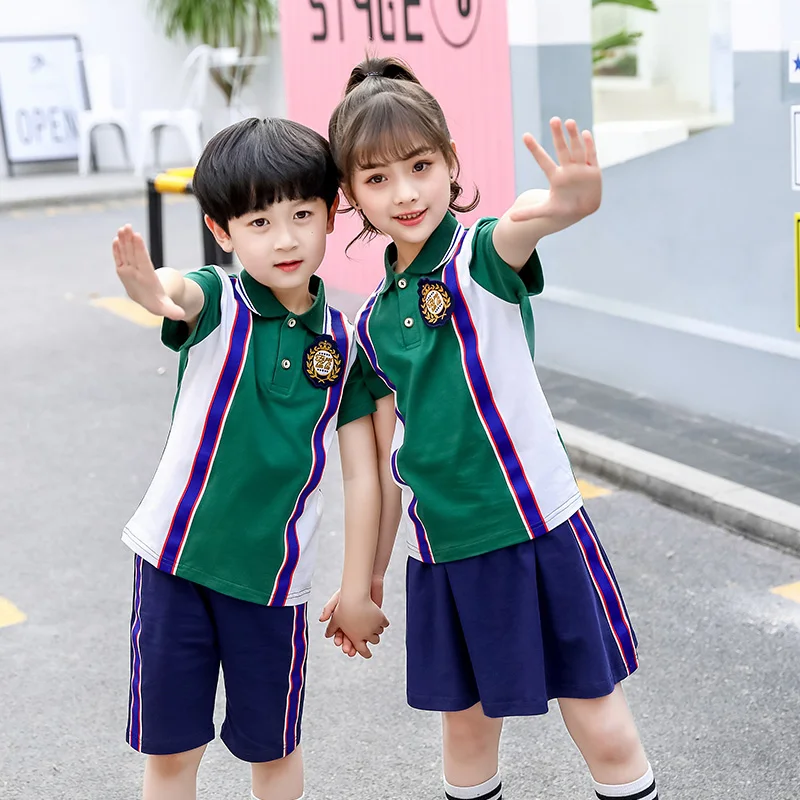Японская школьная форма летняя униформа для начальной школы Женская температура