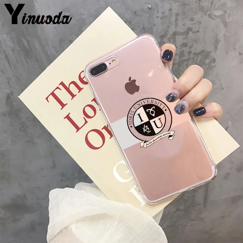 Yinuoda Shadowhunters Pattern Rubber Phone Accessories Cover for iPhone X XS MAX 6 6s 7 7plus 8 8Plus 5 5S SE XR 11 pro max