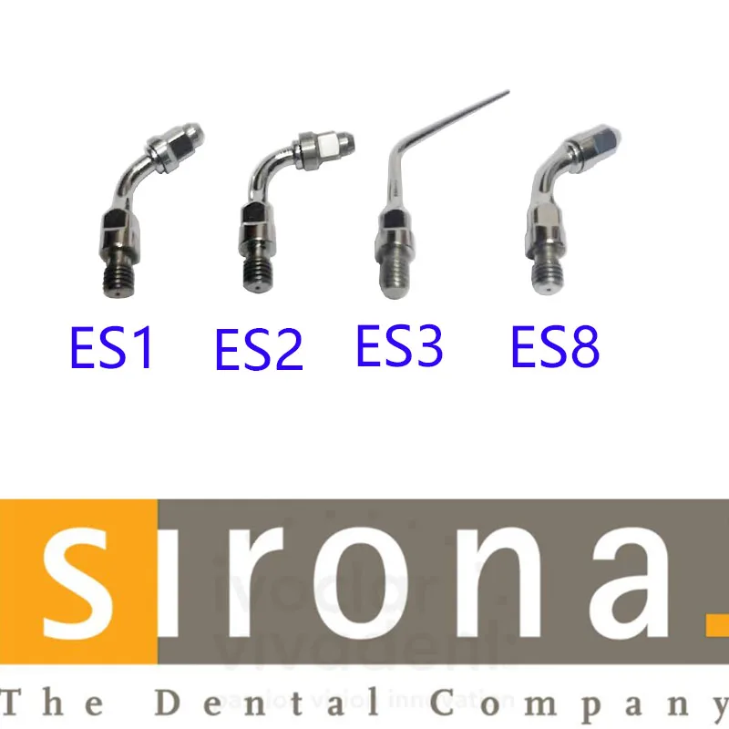 

2 pieces/lot Dental Ultrasonic Scaler Tip ES1, ES2, ES3, ES8 Compatible with Sirona