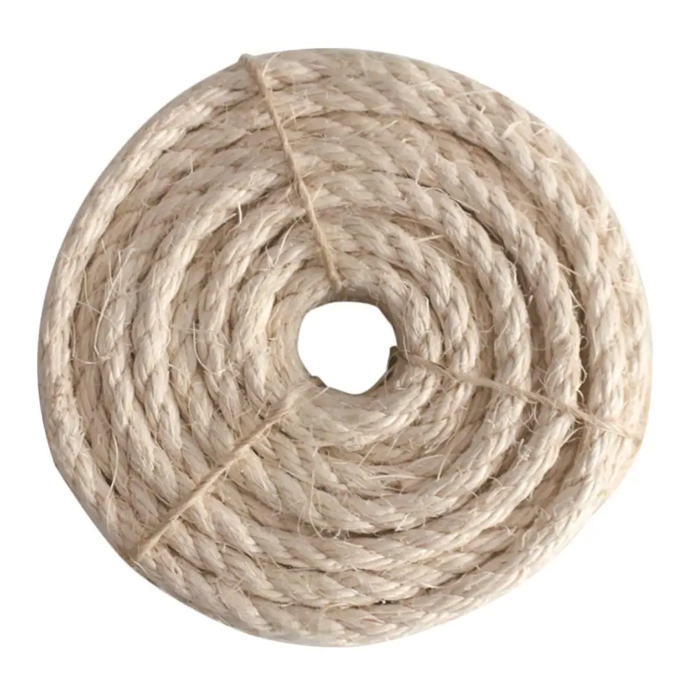 Замена 15 М прочный сизаль веревка кошки когтеточки царапины доска DIY стол табурет