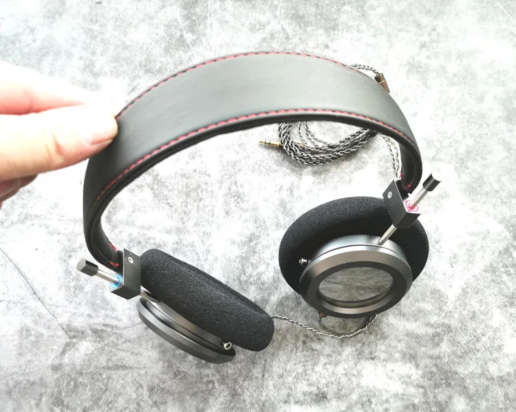 Высококлассные DIY пользовательские hifi термометр наушники открытый тип 40 мм большой блок подвижное кольцо женские ядовитые наушники