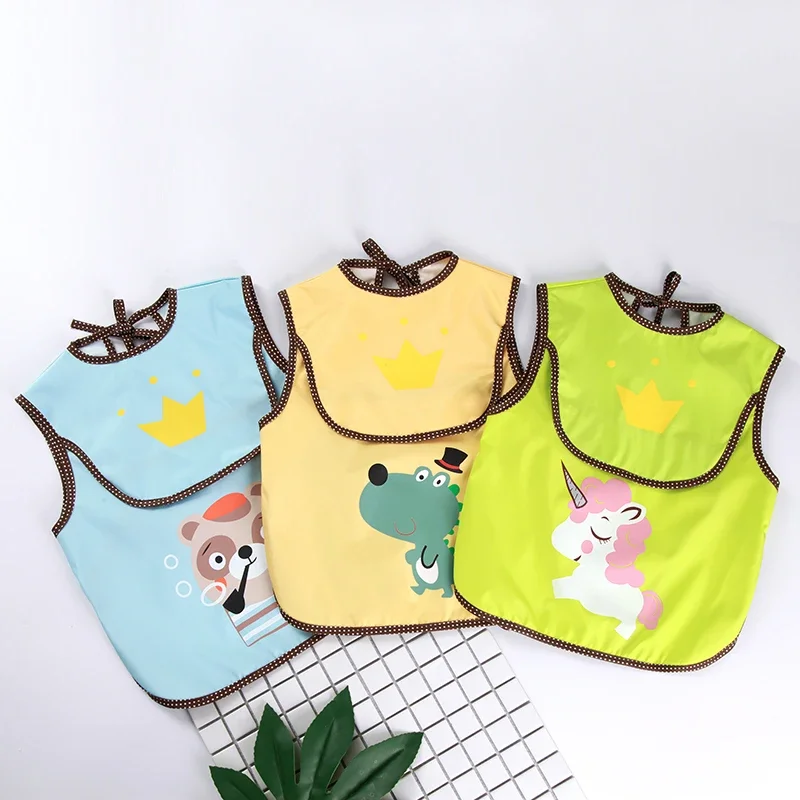 

Baby bib waterproof saliva towel newborn bib child bib feeding bib child cartoon Different styles of aprons can be adjusted