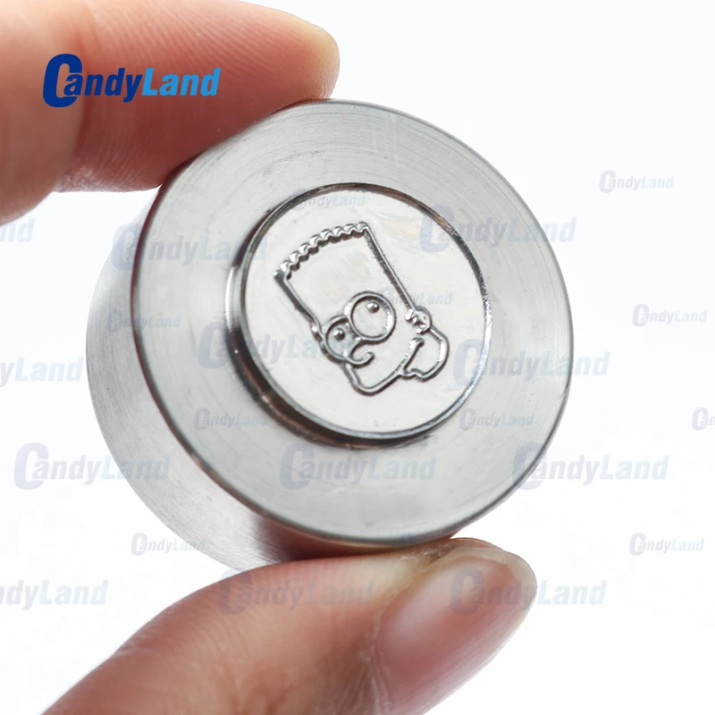 CandyLand ручной молочный планшет штамп 3D конфеты Пользовательский логотип кальций