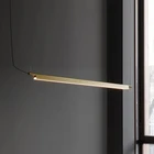 Постмодернистские простые подвесные лампы для офиса роскошные подвесные светильники для столовой, ресторана, кухни, индивидуальсветодиодный лампы с алюминиевой полосой
