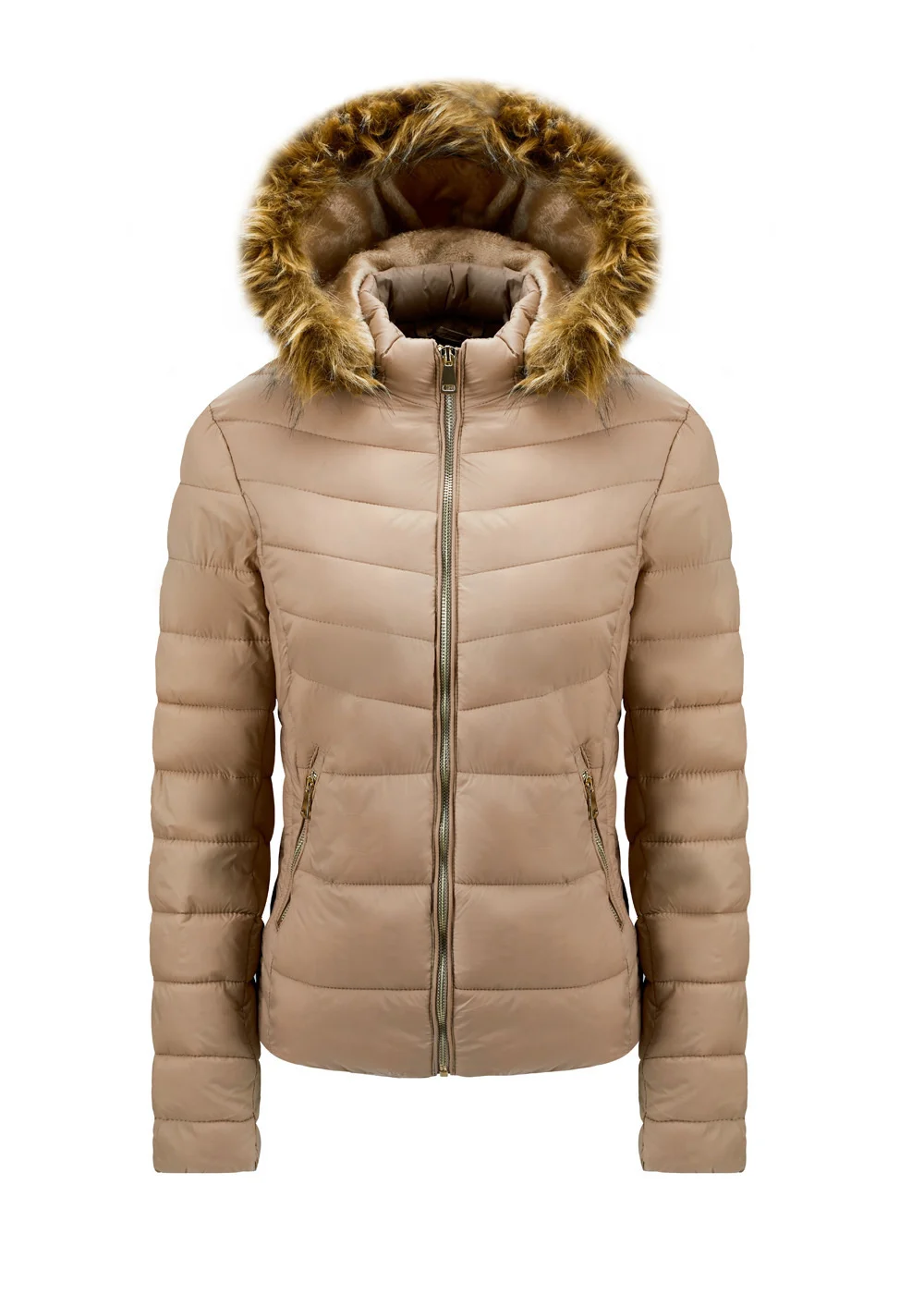 

Cotton padded clothes women's clothes 2020 new simple cotton padded clothes women's hooded wool collar cotton padded clothes