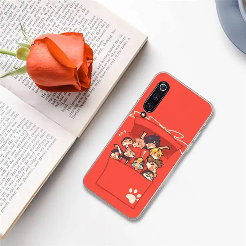 

haikyuu volleyball Japan anime Phone Cases For Xiaomi Redmi note 7 8 9 A t k30 max3 9 s 10 pro lite