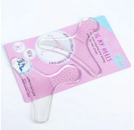 Силиконовая гелевая наклейка пятки Мягкая Т-образная подушка для обуви