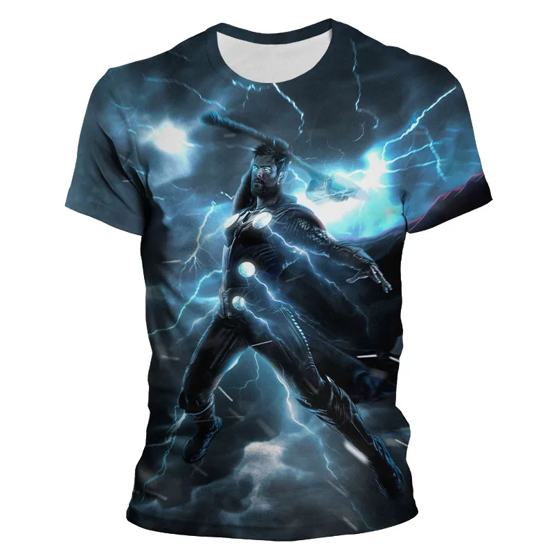 Футболка Мужская/женская с 3D-принтом мстители | Мужская одежда