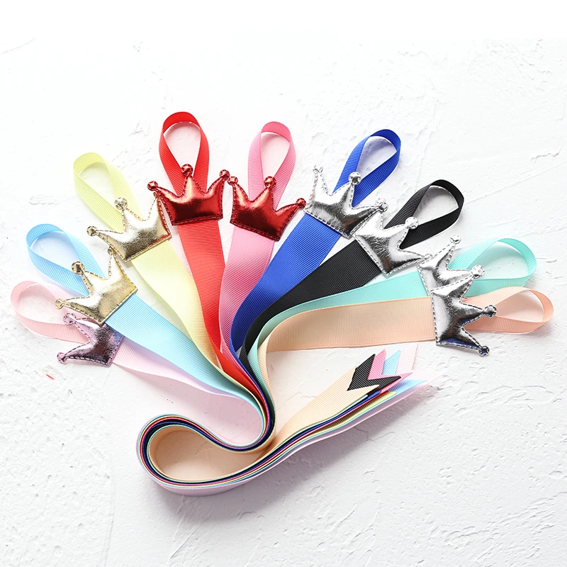 2019 Дети Малыши заколка для волос лента хранения Ассорти Корона Ленточные заколки